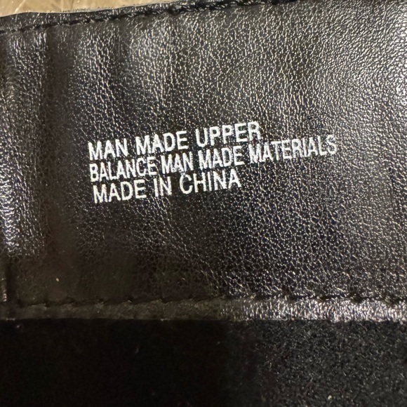 USED BOC Born Concept Lara Black Knee High Leather Black Boots C50409 Size 9 - Picture 15 of 16